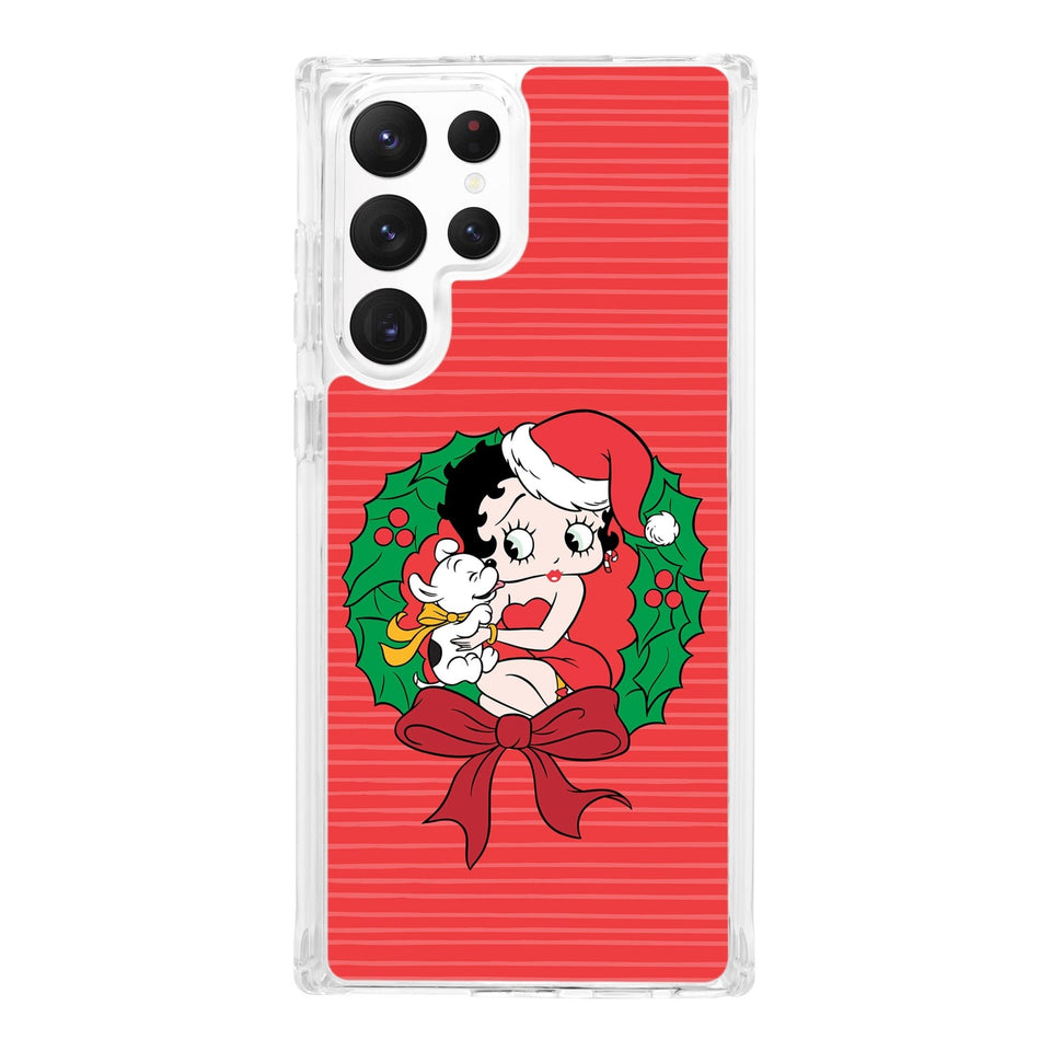 Betty Boop Happy Holidays HD Samsung Galaxy S24 Phone Case - Wear with style