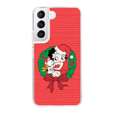 Betty Boop Happy Holidays HD Samsung Galaxy S24 Phone Case - Wear with style