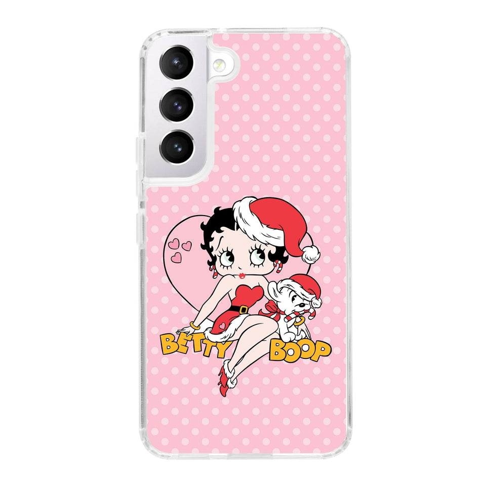 Betty Boop Happy Holidays HD Samsung Galaxy S24 Phone Case - Wear with style