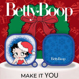 Betty Boop Happy Holidays HDX Samsung Galaxy Buds Pro & Buds Live Case Cover - Wear with style