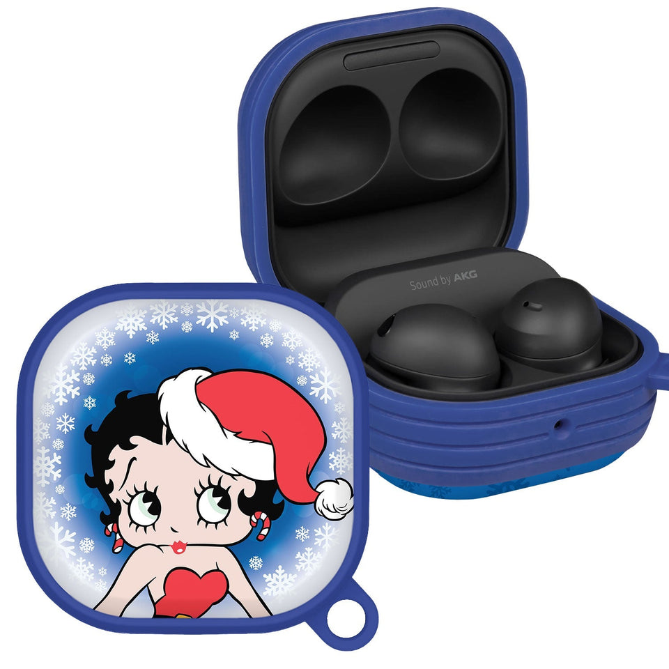 Betty Boop Happy Holidays HDX Samsung Galaxy Buds Pro & Buds Live Case Cover - Wear with style