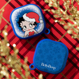 Betty Boop Happy Holidays HDX Samsung Galaxy Buds Pro & Buds Live Case Cover - Wear with style