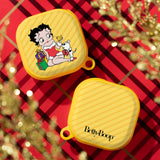 Betty Boop Happy Holidays HDX Samsung Galaxy Buds Pro & Buds Live Case Cover - Wear with style
