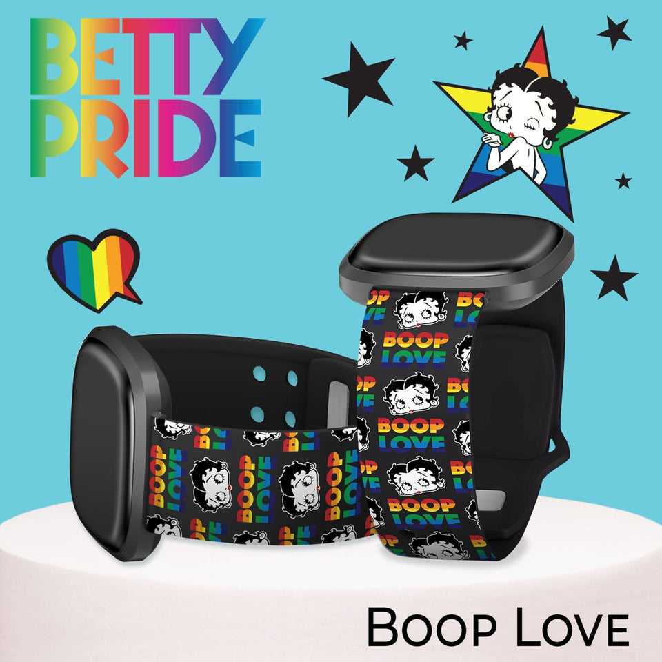 Betty Boop Pride HD Fitbit Versa 3 & Sense 1 Watch Band - Wear with style