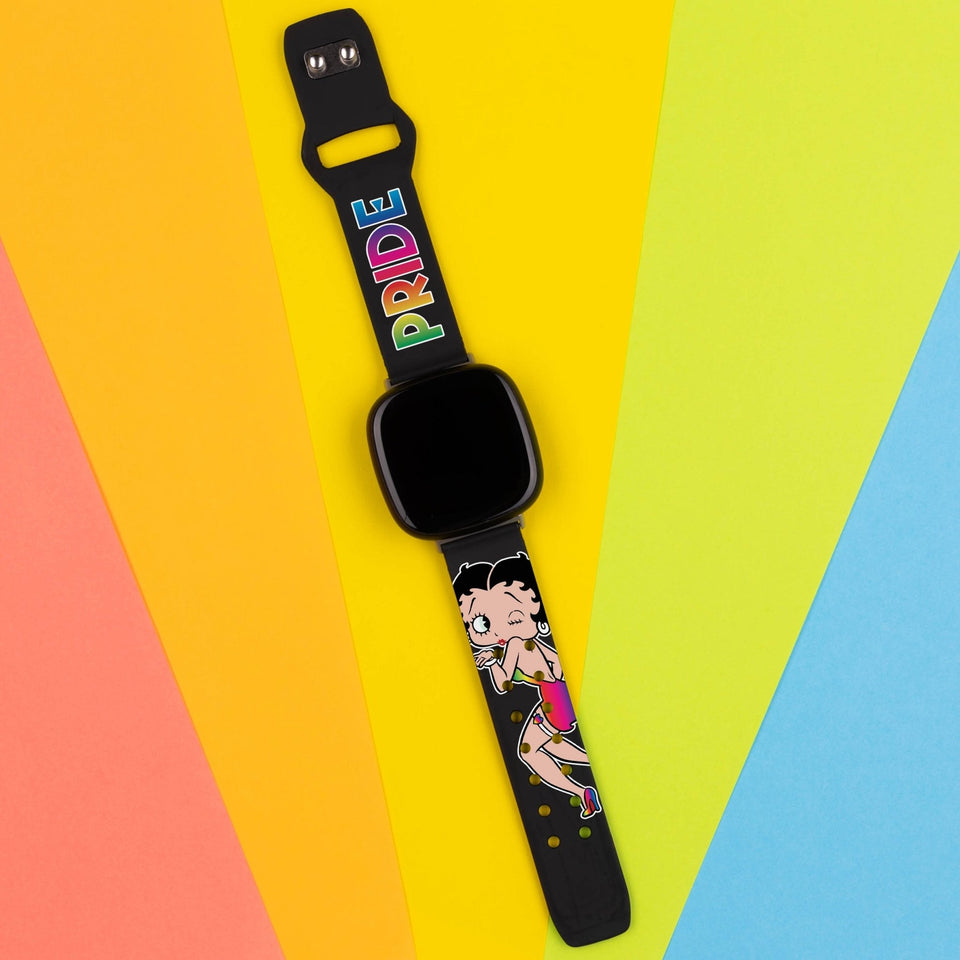 Betty Boop Pride HD Fitbit Versa 3 & Sense 1 Watch Band - Wear with style