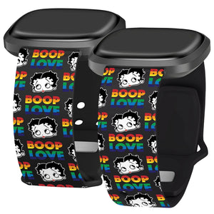 Betty Boop Pride HD Fitbit Versa 3 & Sense 1 Watch Band - Wear with style