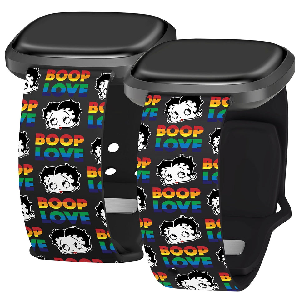 Betty Boop Pride HD Fitbit Versa 3 & Sense 1 Watch Band - Wear with style