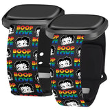 Betty Boop Pride HD Fitbit Versa 3 & Sense 1 Watch Band - Wear with style