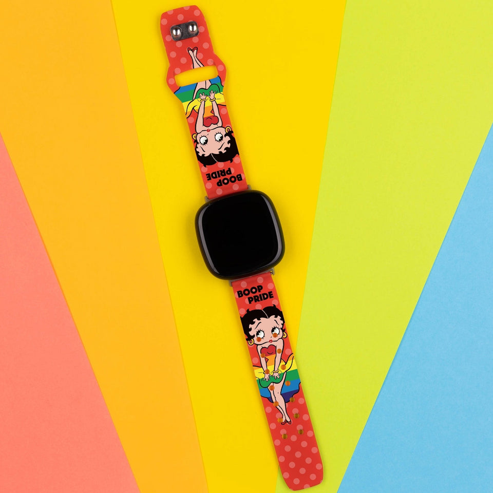 Betty Boop Pride HD Fitbit Versa 3 & Sense 1 Watch Band - Wear with style