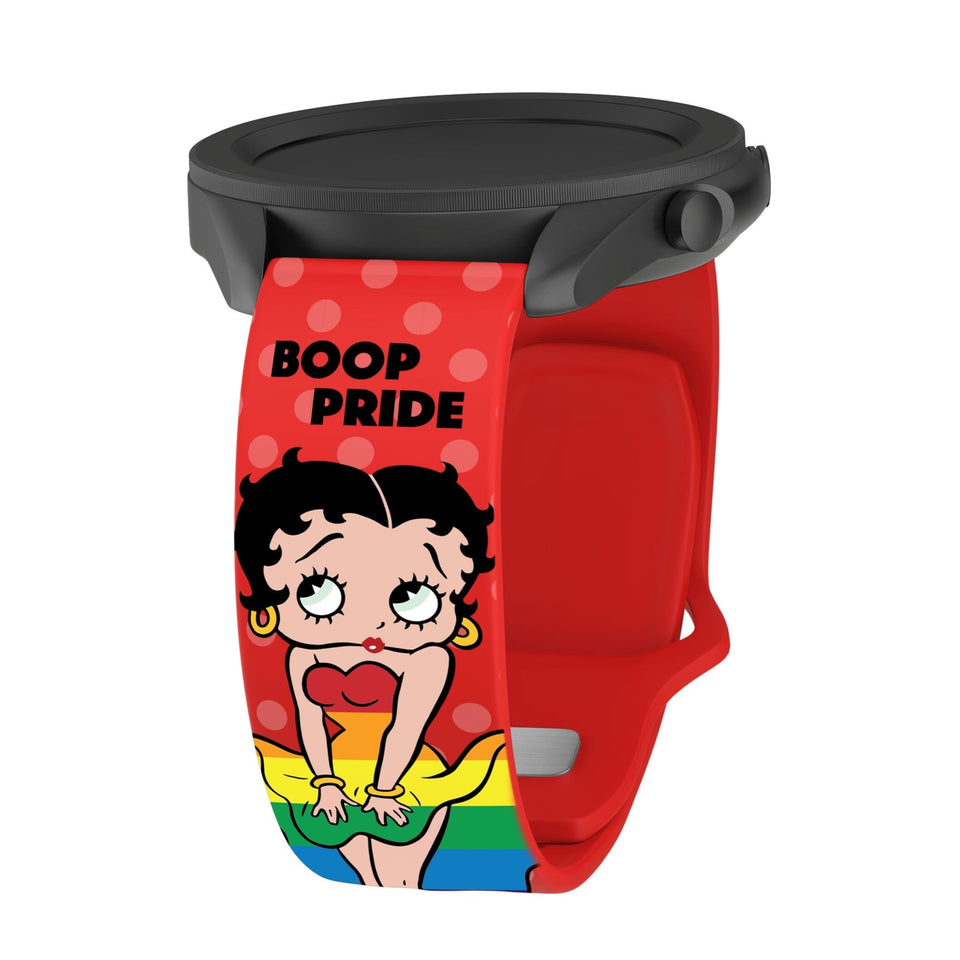 Betty Boop Pride HD Watchband for Samsung, Garmin, Fossil, and More for Samsung, Garmin, Fossil, and More - Wear with style