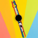 Betty Boop Pride HD Watchband for Samsung, Garmin, Fossil, and More for Samsung, Garmin, Fossil, and More - Wear with style