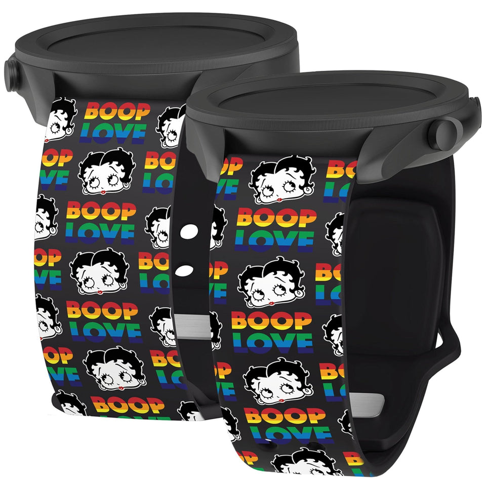 Betty Boop Pride HD Watchband for Samsung, Garmin, Fossil, and More for Samsung, Garmin, Fossil, and More - Wear with style
