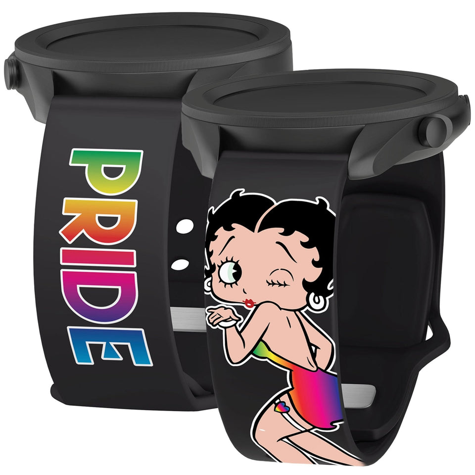 Betty Boop Pride HD Watchband for Samsung, Garmin, Fossil, and More for Samsung, Garmin, Fossil, and More - Wear with style