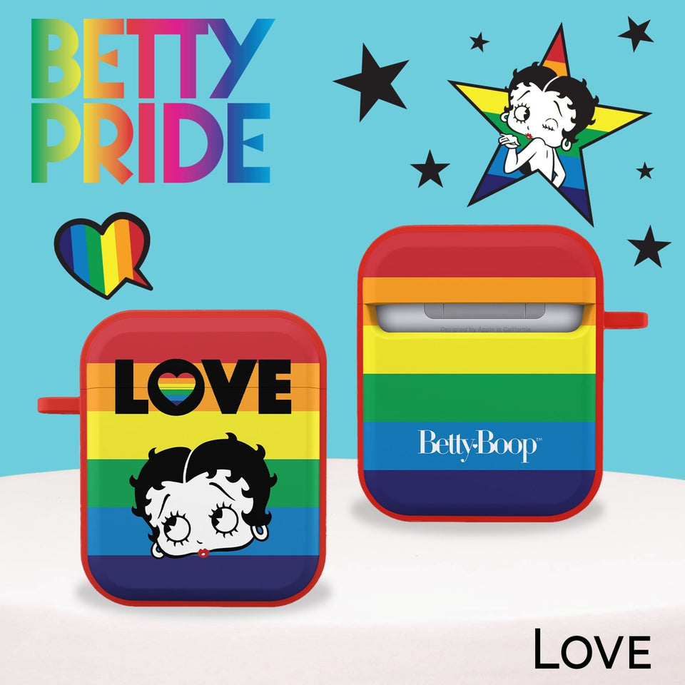 Betty Boop Pride HDX Apple AirPods Gen 1 & 2 Case Cover - Wear with style
