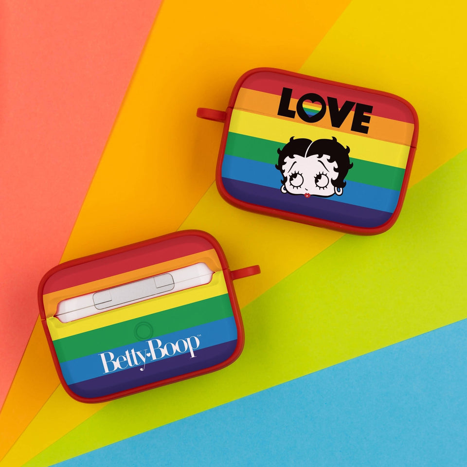 Betty Boop Pride HDX Apple AirPods Pro 1 & 2 Case Cover - Wear with style