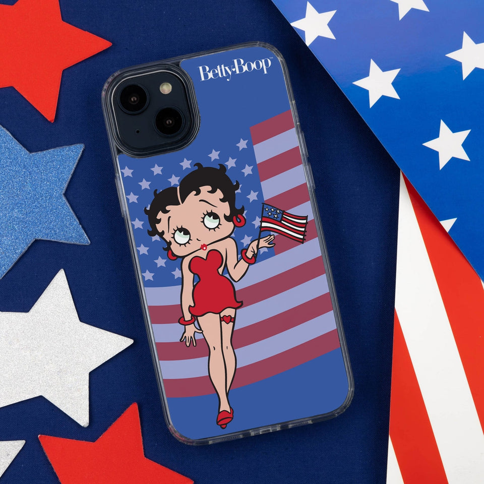 Betty Boop Red White & Boop HD Apple iPhone 11/XR Phone Case - Wear with style