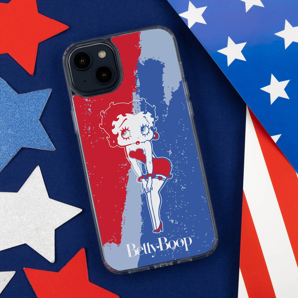 Betty Boop Red White & Boop HD Apple iPhone 12 Mag - Safe Phone Case - Wear with style
