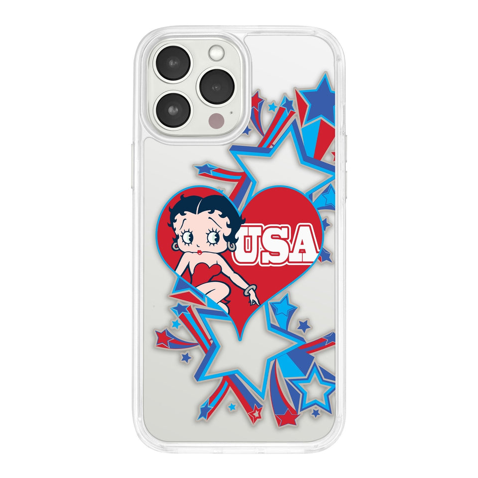 Betty Boop Red White & Boop HD Apple iPhone 16 Mag - Safe Phone Case - Wear with style