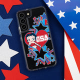 Betty Boop Red White & Boop HD Samsung Galaxy S22 Phone Case - Wear with style