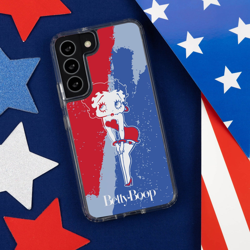 Betty Boop Red White & Boop HD Samsung Galaxy S22 Phone Case - Wear with style
