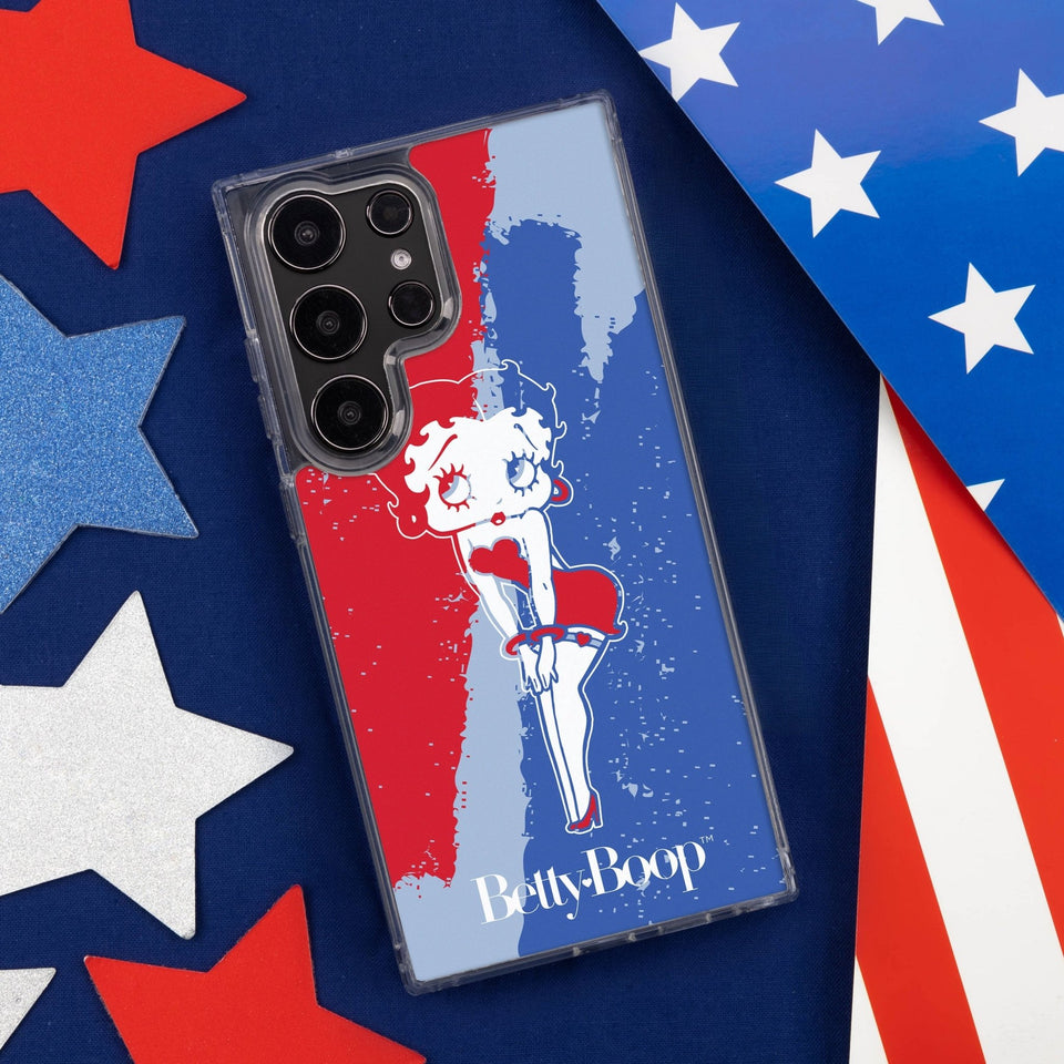 Betty Boop Red White & Boop HD Samsung Galaxy S22 Phone Case - Wear with style