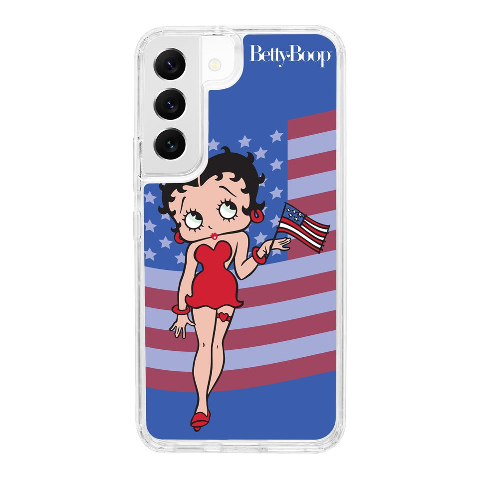 Betty Boop Red White & Boop HD Samsung Galaxy S22 Phone Case - Wear with style