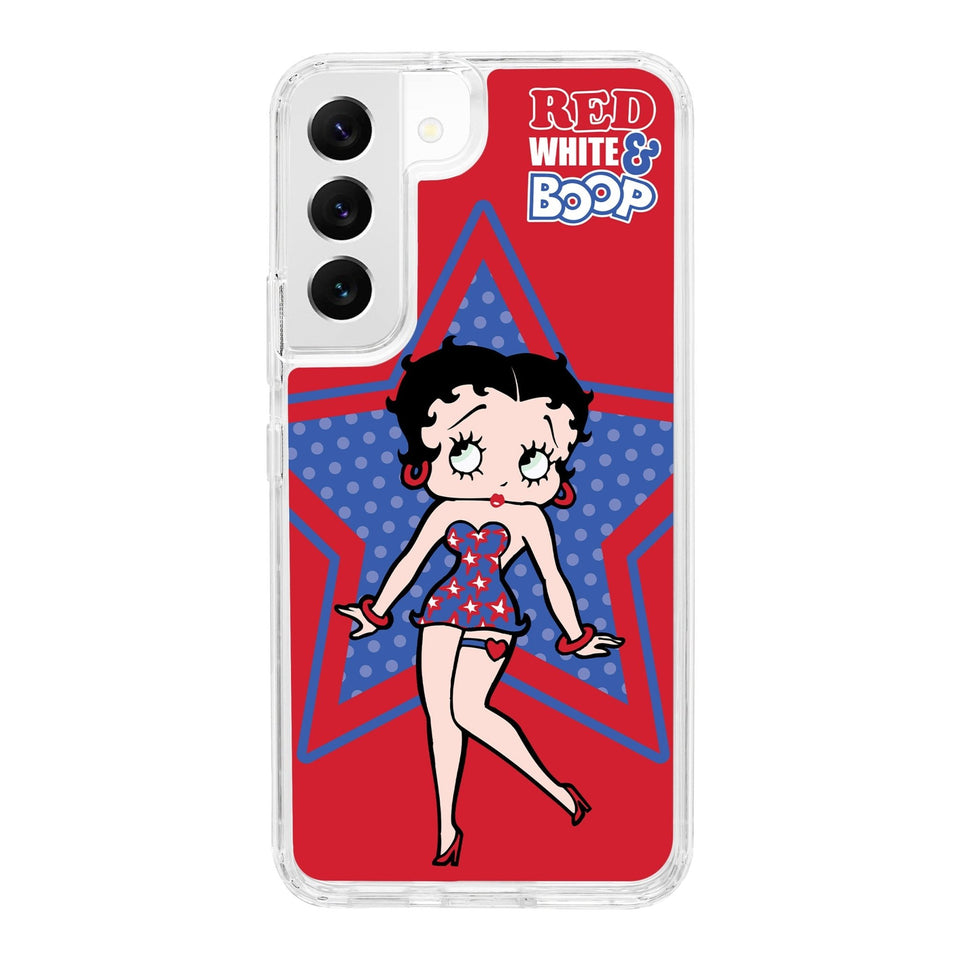 Betty Boop Red White & Boop HD Samsung Galaxy S24 Phone Case - Wear with style