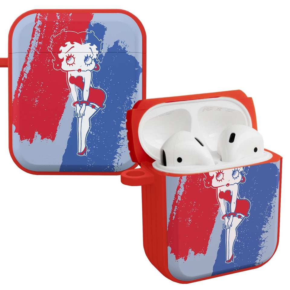 Betty Boop Red White & Boop HDX Apple AirPods Gen 1 & 2 Case Cover - Wear with style