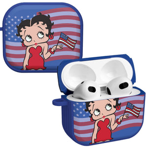 Betty Boop Red White & Boop HDX Apple AirPods Gen 3 Case Cover - Wear with style