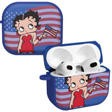 Betty Boop Red White & Boop HDX Apple AirPods Gen 3 Case Cover - Wear with style