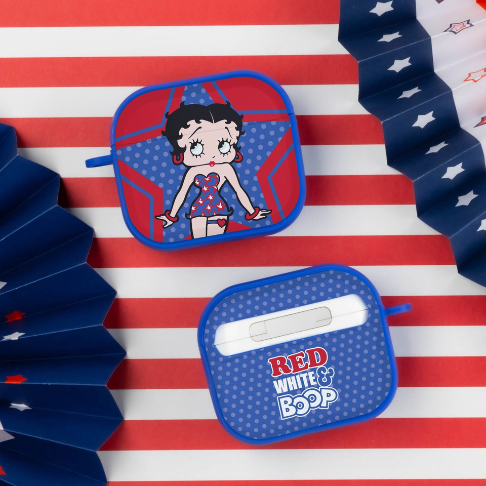 Betty Boop Red White & Boop HDX Apple AirPods Gen 3 Case Cover - Wear with style