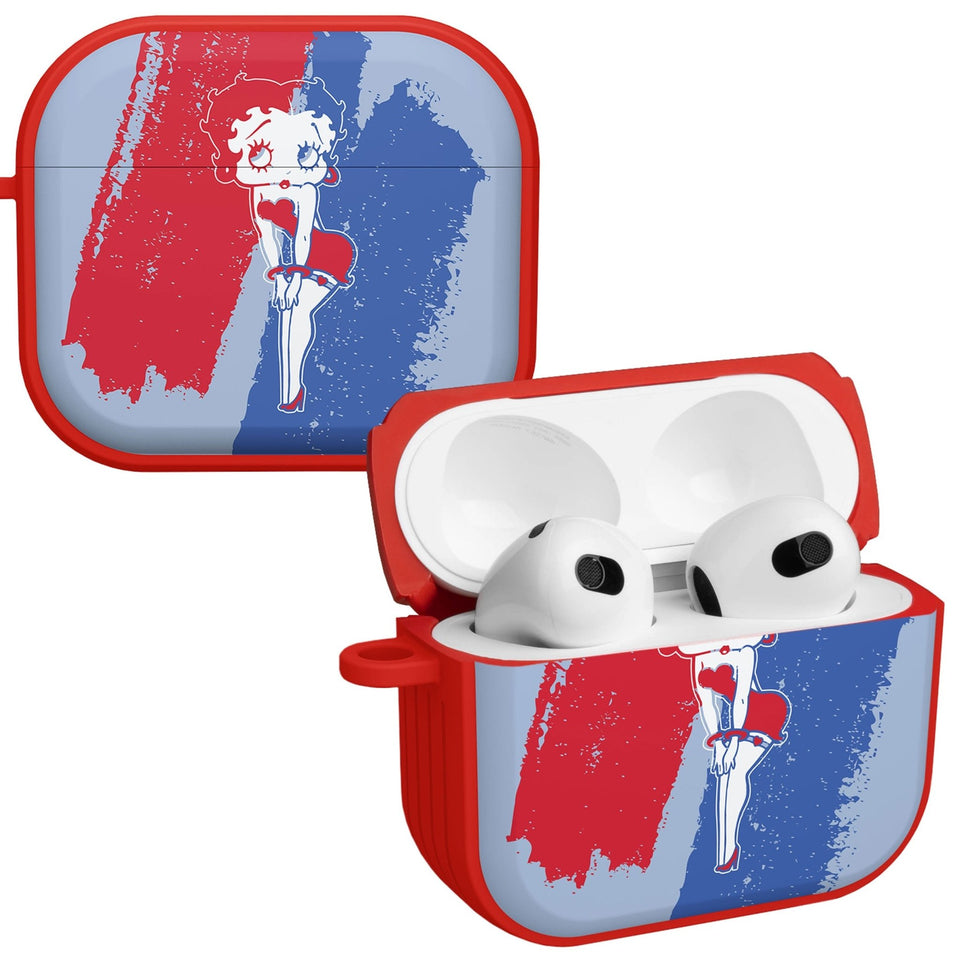 Betty Boop Red White & Boop HDX Apple AirPods Gen 3 Case Cover - Wear with style