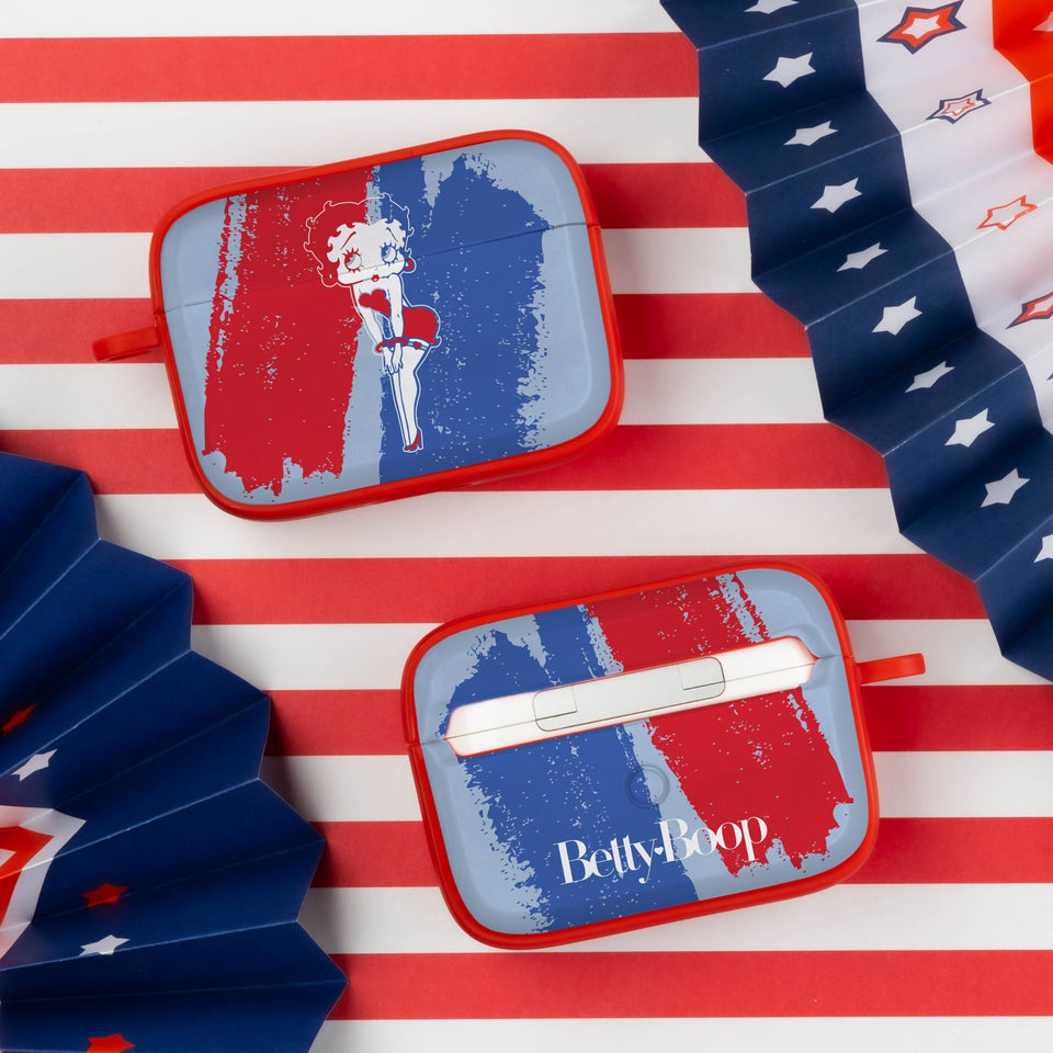 Betty Boop Red White & Boop HDX Apple AirPods Pro 1 & 2 Case Cover - Wear with style