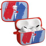 Betty Boop Red White & Boop HDX Apple AirPods Pro 1 & 2 Case Cover - Wear with style