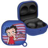 Betty Boop Red White & Boop HDX Samsung Galaxy Buds Pro Case Cover - Wear with style