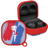 Betty Boop Red White & Boop HDX Samsung Galaxy Buds Pro Case Cover - Wear with style
