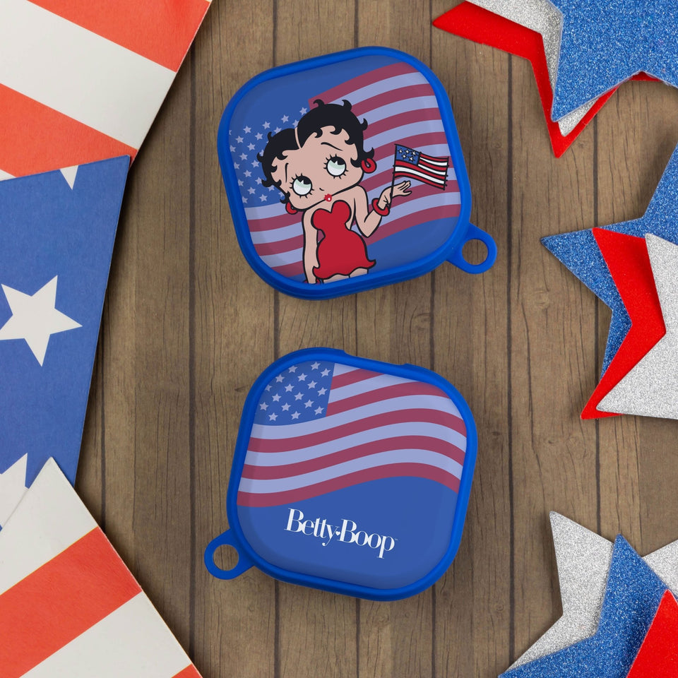 Betty Boop Red White & Boop HDX Samsung Galaxy Buds Pro Case Cover - Wear with style