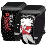 Betty Boop Romantic Rebel HD Apple Watch Band - Wear with style