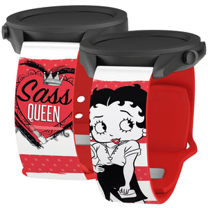 Betty Boop Romantic Rebel HD Watchband for Samsung, Garmin, Fossil, and More - Wear with style