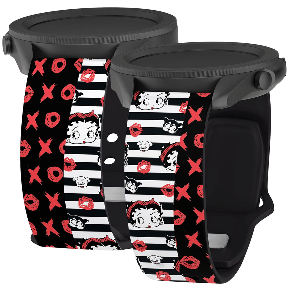 Betty Boop Romantic Rebel HD Watchband for Samsung, Garmin, Fossil, and More - Wear with style
