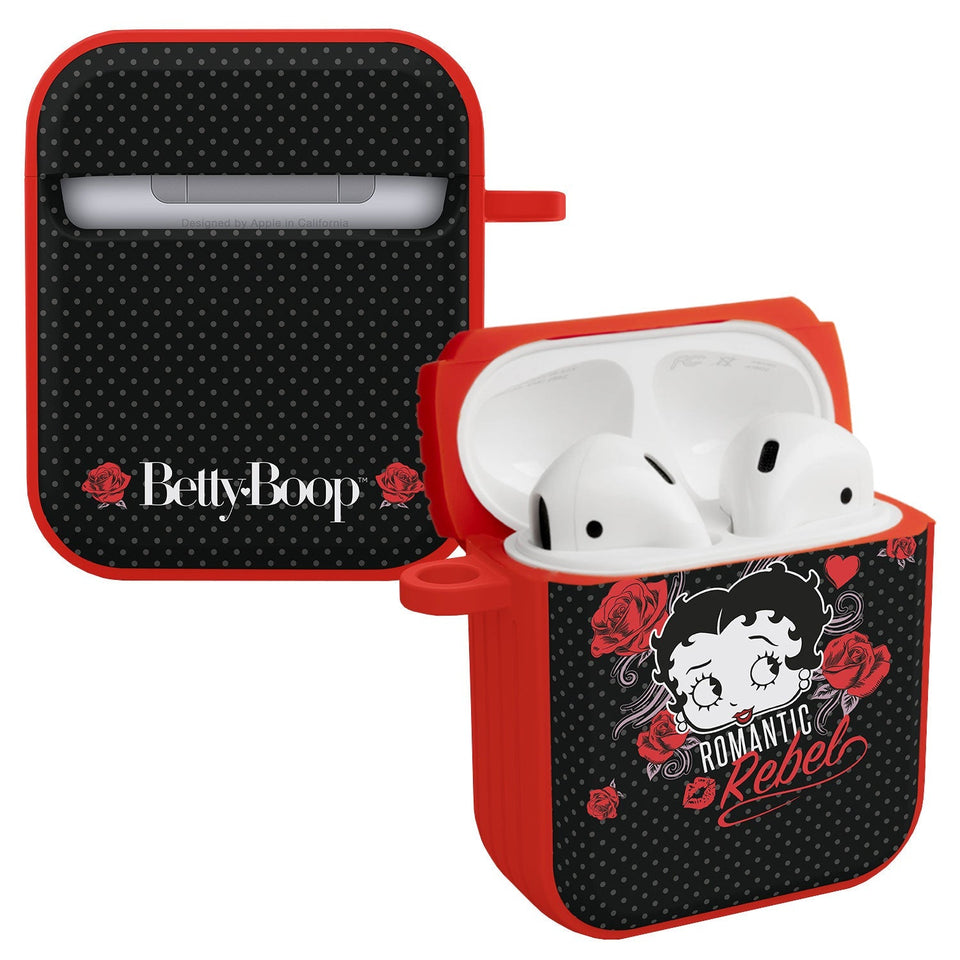 Betty Boop Romantic Rebel HDX Apple AirPods Gen 1 & 2 Case Cover - Wear with style