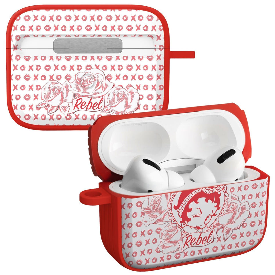 Betty Boop Romantic Rebel HDX Apple AirPods Pro 1 & 2 Case Cover - Wear with style
