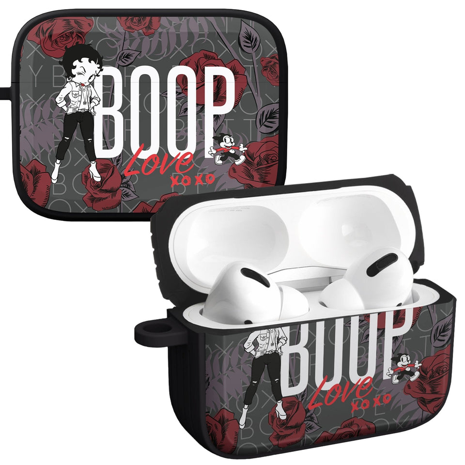 Betty Boop Romantic Rebel HDX Apple AirPods Pro 1 & 2 Case Cover - Wear with style