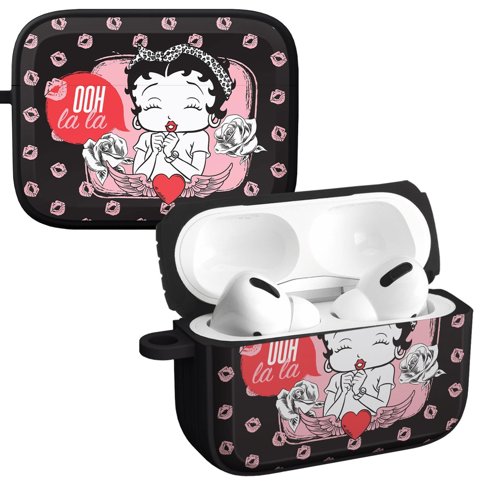 Betty Boop Romantic Rebel HDX Apple AirPods Pro 1 & 2 Case Cover - Wear with style