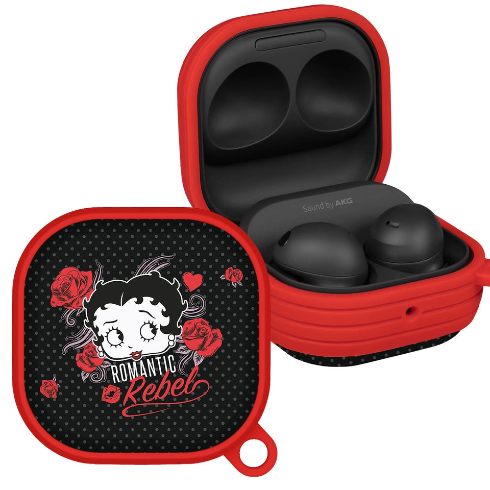 Betty Boop Romantic Rebel HDX Samsung Galaxy Buds Pro Case Cover - Wear with style