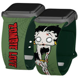 Betty Boop Zombie Love HD Apple Watch Band - Wear with style