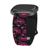 Betty Boop Zombie Love HD Fitbit Versa 3 & Sense 1 Watch Band - Wear with style