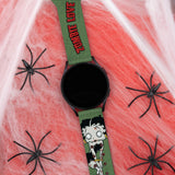 Betty Boop Zombie Love HD Watchband for Samsung, Garmin, Fossil, and More - Wear with style