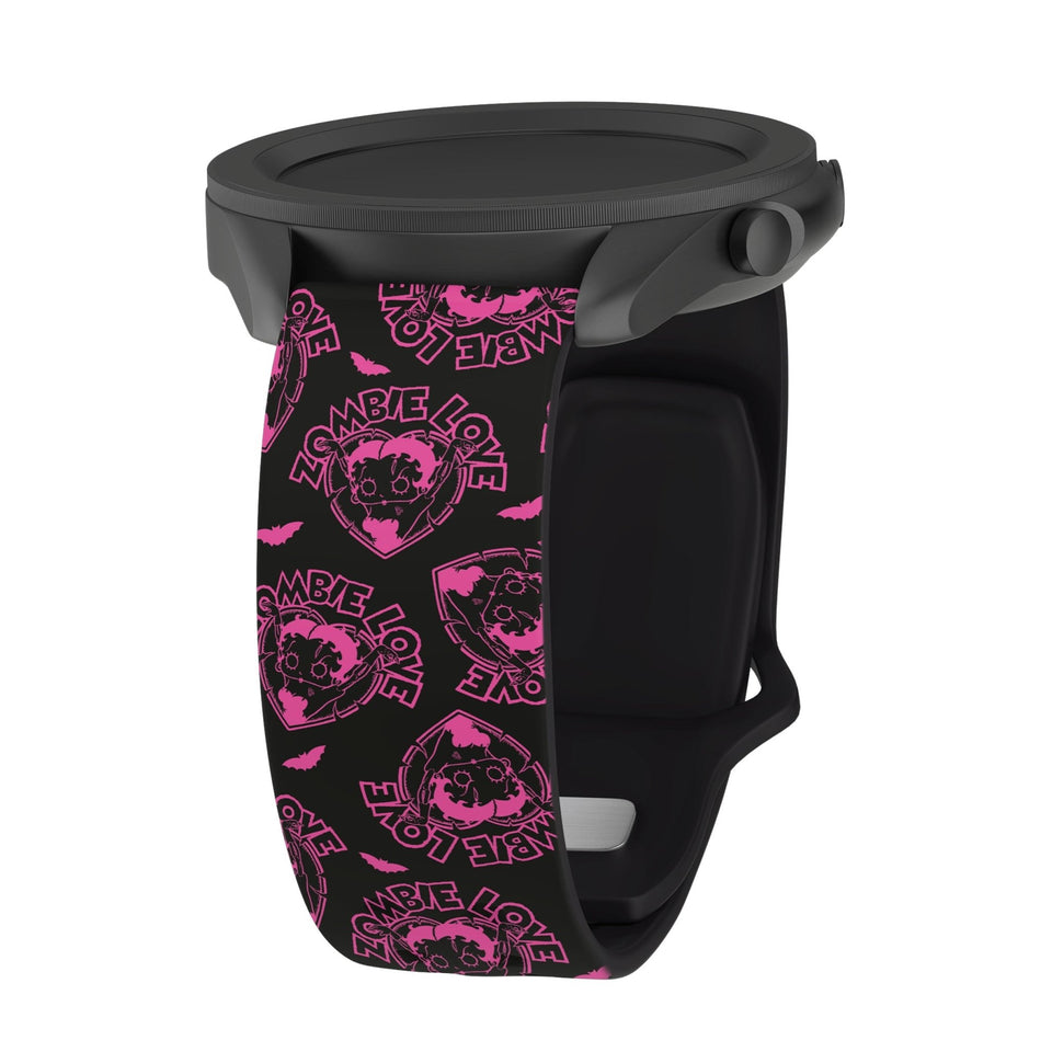 Betty Boop Zombie Love HD Watchband for Samsung, Garmin, Fossil, and More - Wear with style