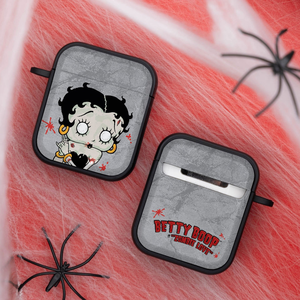 Betty Boop Zombie Love HDX Apple AirPods Gen 1 & 2 Case Cover - Wear with style
